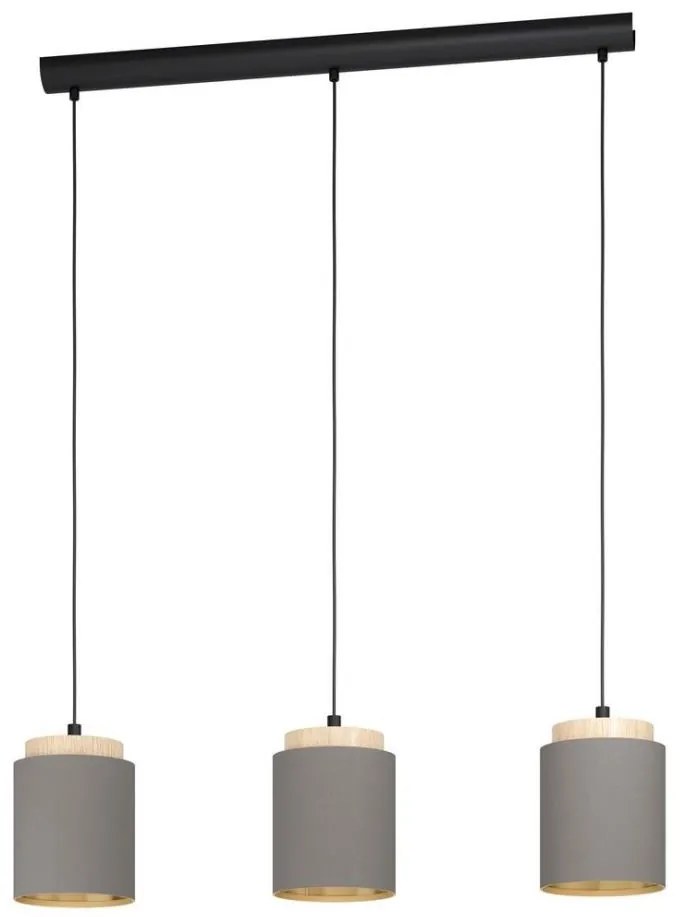 Eglo 99446 - Lampadario a sospensione con filo ALBARIZA 3xE27/40W/230V