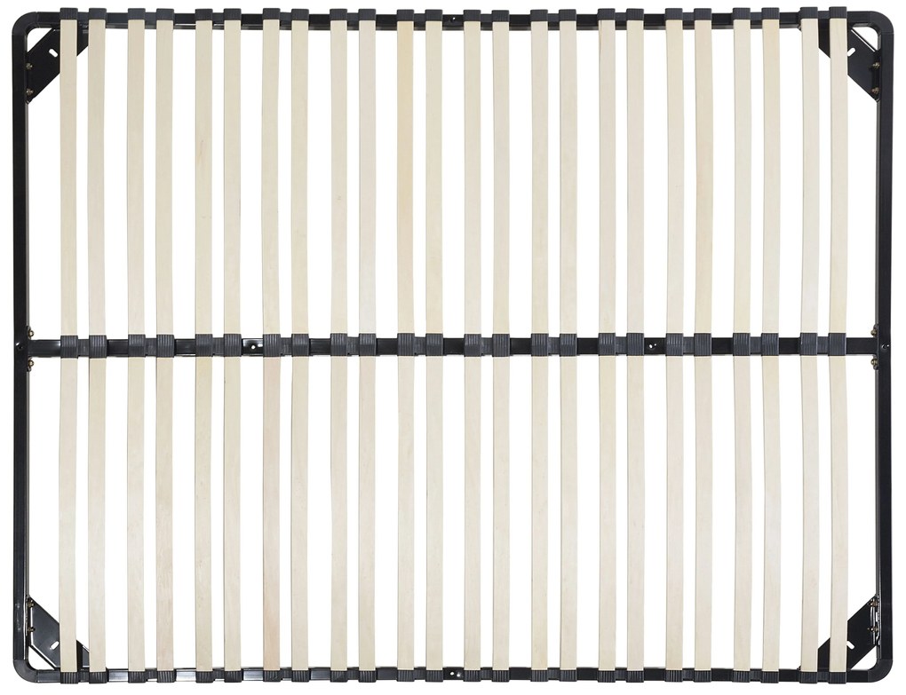 Rete matrimoniale a 24 doghe 160 x 200 cm senza gambe COMBOURG Beliani