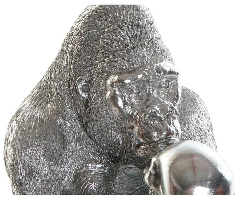 Statua Decorativa DKD Home Decor Resina Gorilla (29 x 25 x 36 cm)