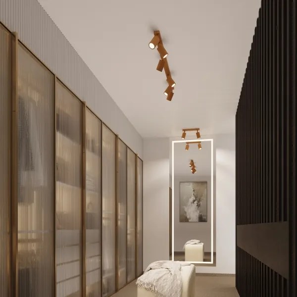 Brilagi - Faretto CRESTO 1xGU10/10W/230V 20 cm oro