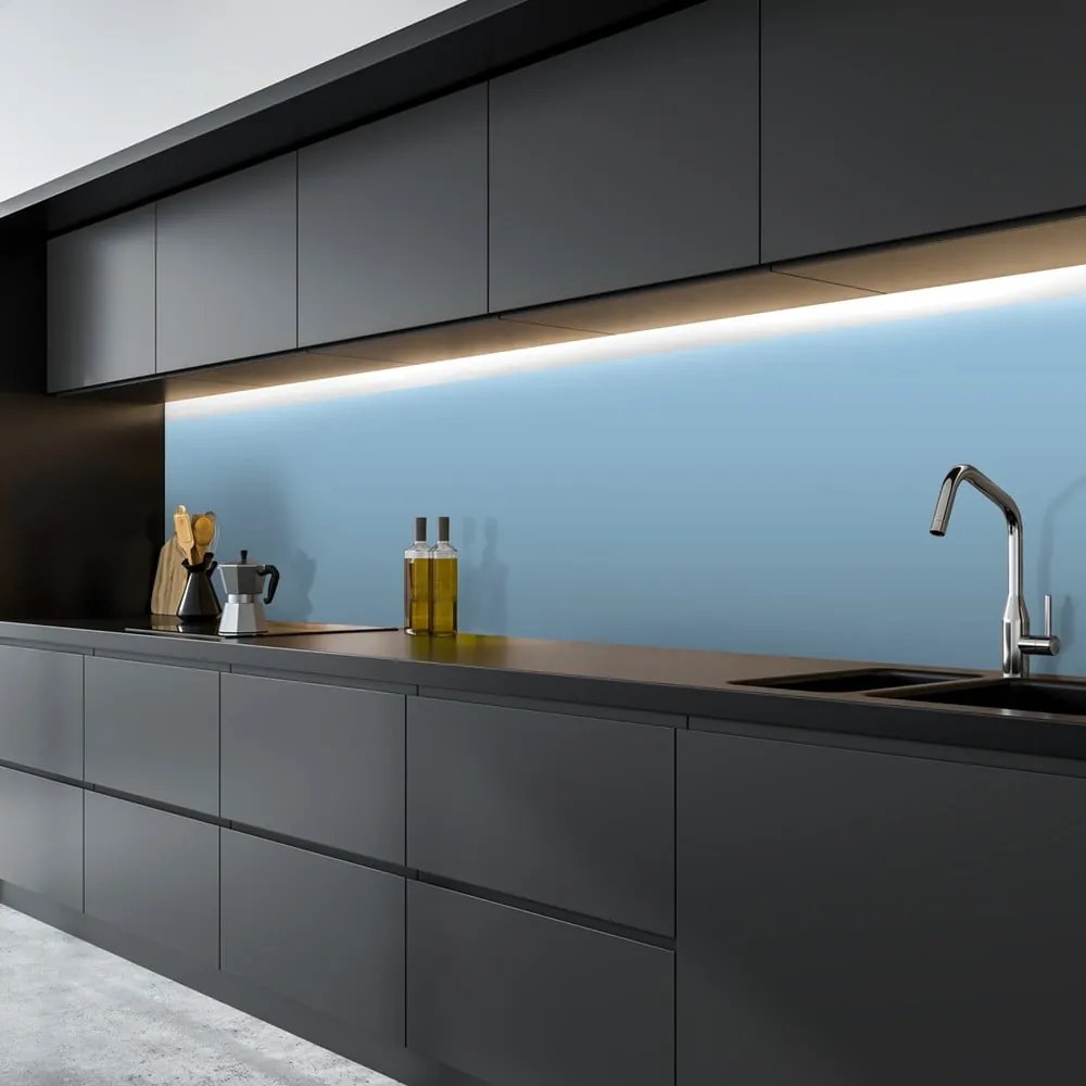 Adesivo murale 200x60 cm Sky Blue - Ambiance