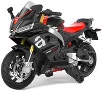 Moto Elettrica per Bambini 12V con Licenza Aprilia RS660 Nera