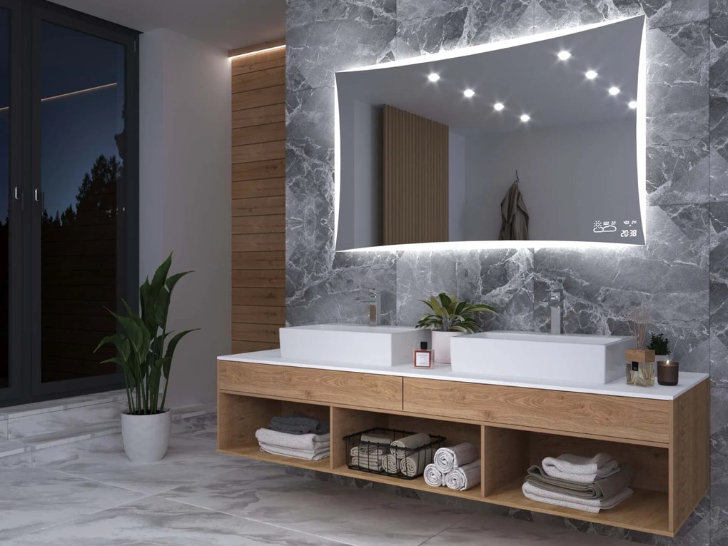 Specchio con illuminazione LED  M5