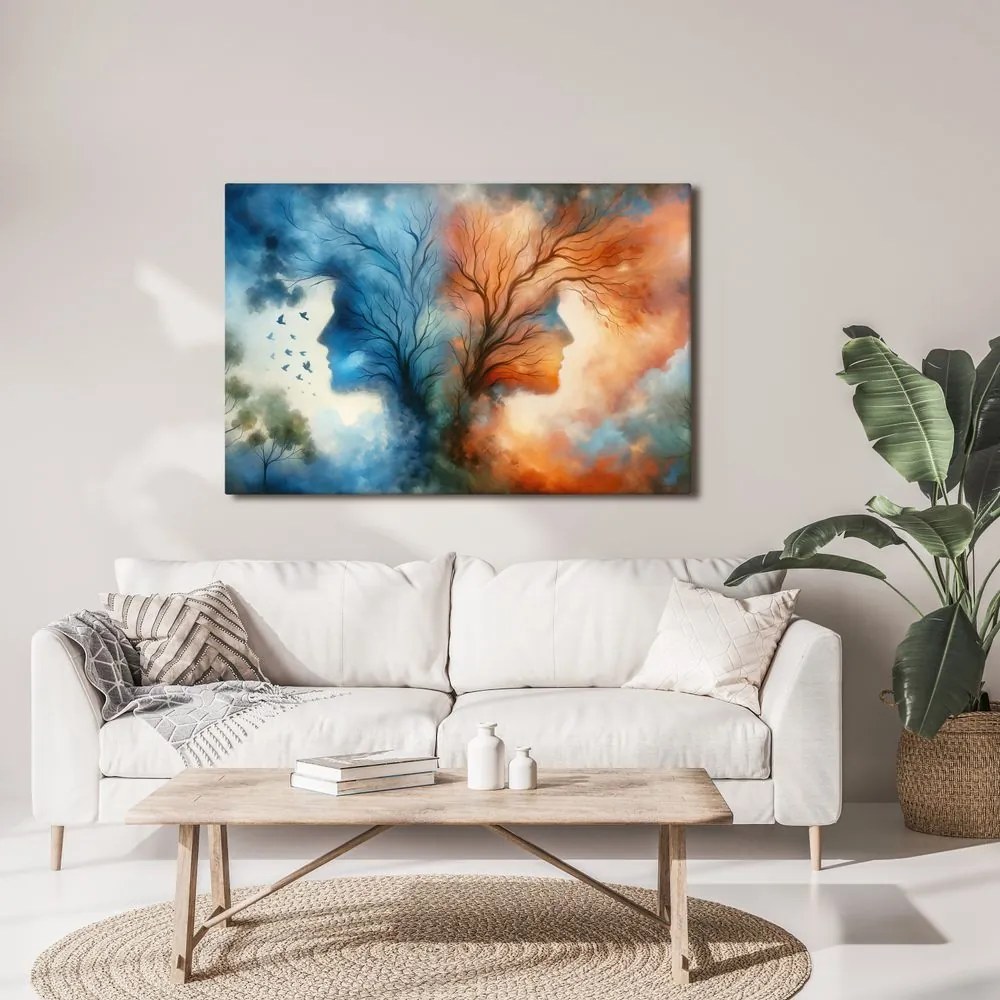 Quadro su tela – Armonia di due elementi