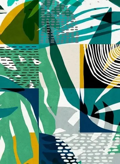 Grafische Tapete Wilderness von MINDTHEGAP - WP20336