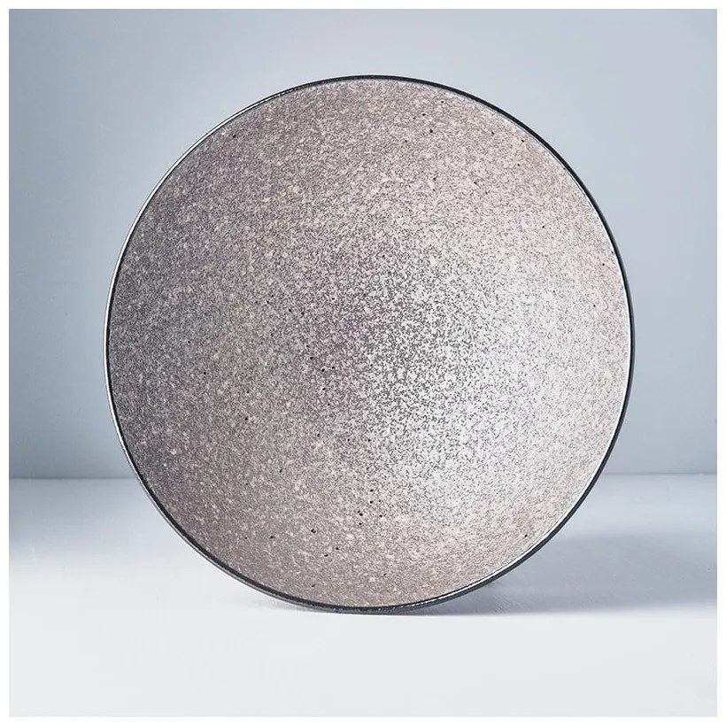 Zuppiera alta in ceramica beige, ø 24 cm Earth - MIJ