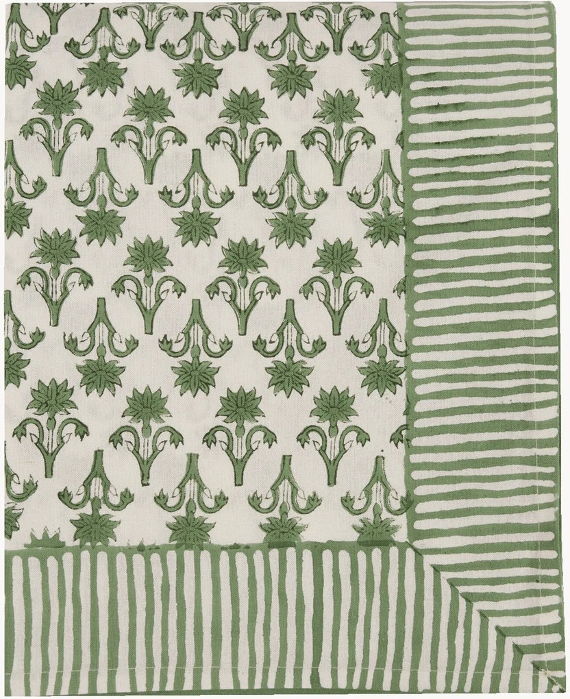 Tovaglia in cotone fatta a mano Lily, varie misure