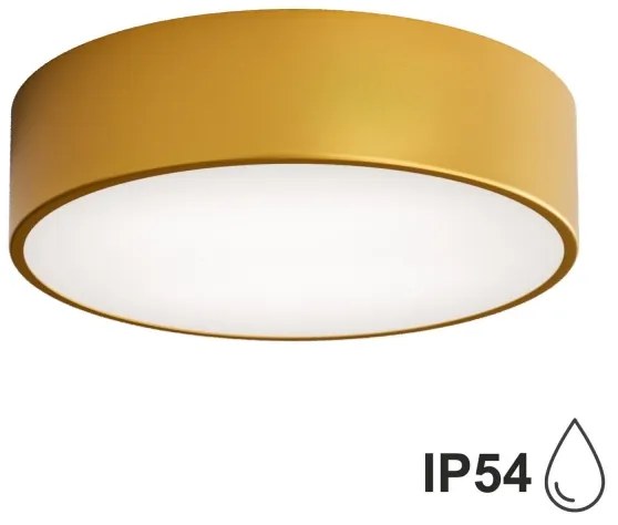 Brilagi - Plafoniera da bagno CLARE 2xE27/24W/230V diametro 30 cm IP54 oro