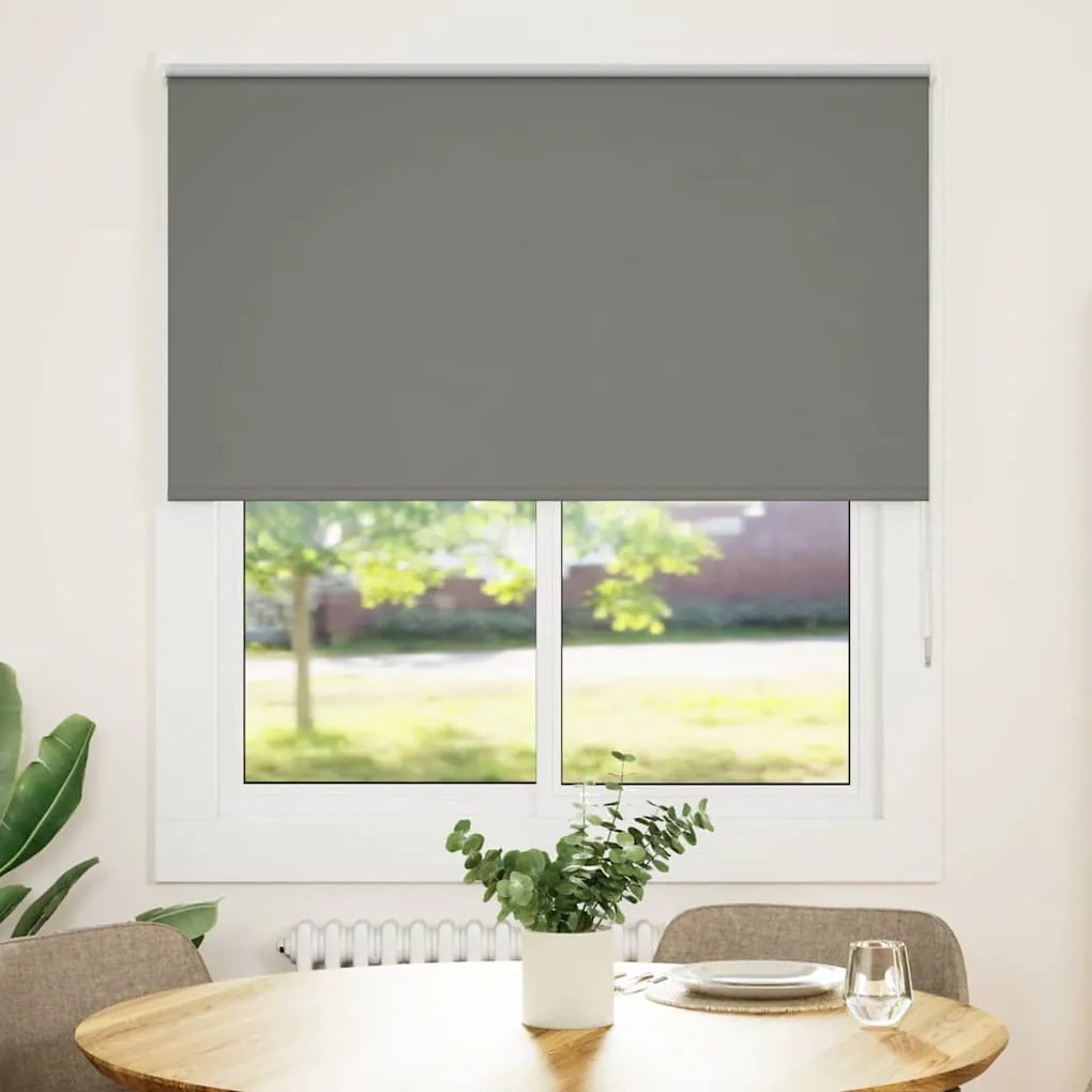 Tenda A Rullo Oscurante 120x130 Cm Larghezza Tessuto 116,6 Cm /