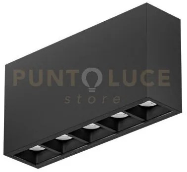 Gfa1431c- modulo led 5 punti luce attacco led 3000k 800lm 10w 13,7c...