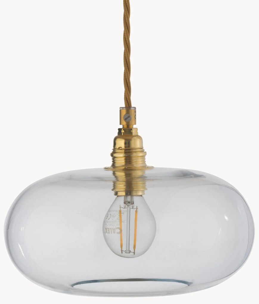 Lampada a sospensione piccola in vetro soffiato Horizon