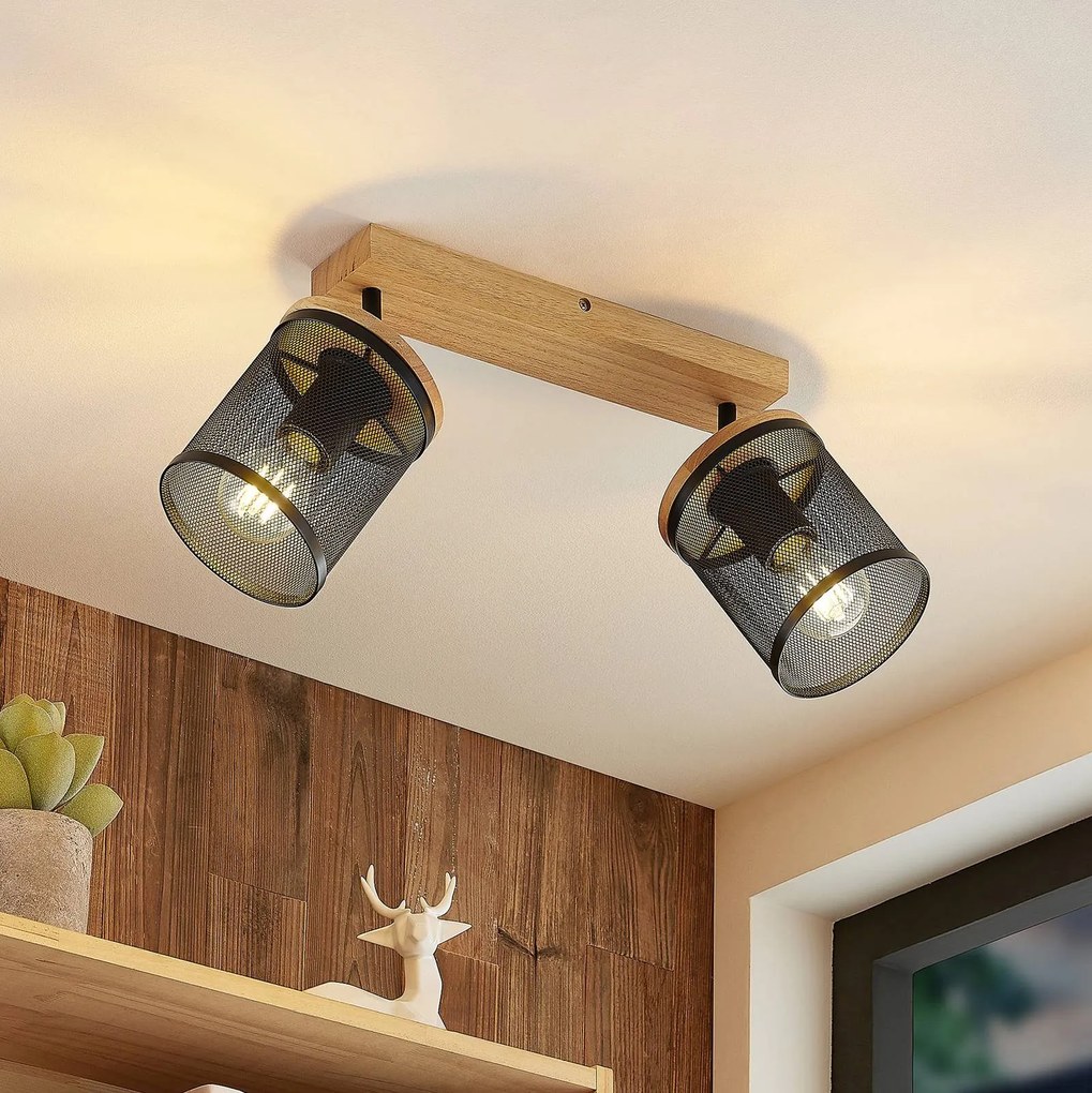 Lindby Kiriya faretto da soffitto, 2 luci