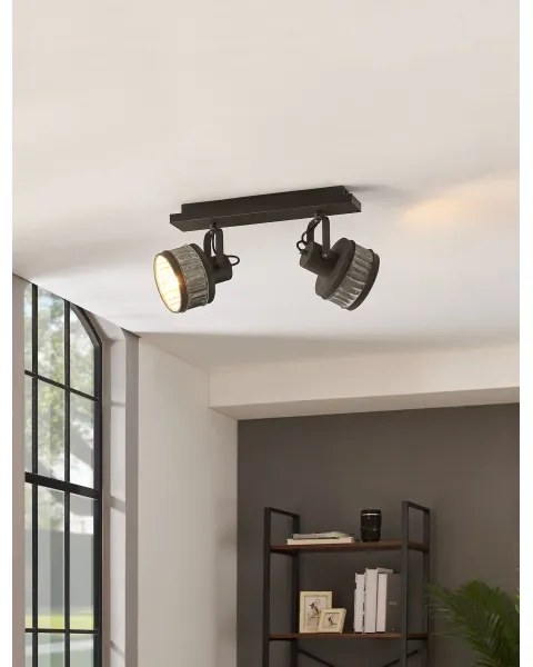 Eglo 43445 - Faretto TURROCK 2xE27/28W/230V