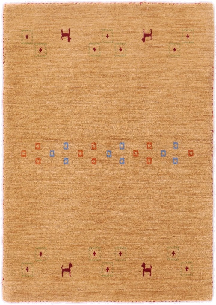 Tappeto orientale 60x90 (Indian) Annodato A Mano