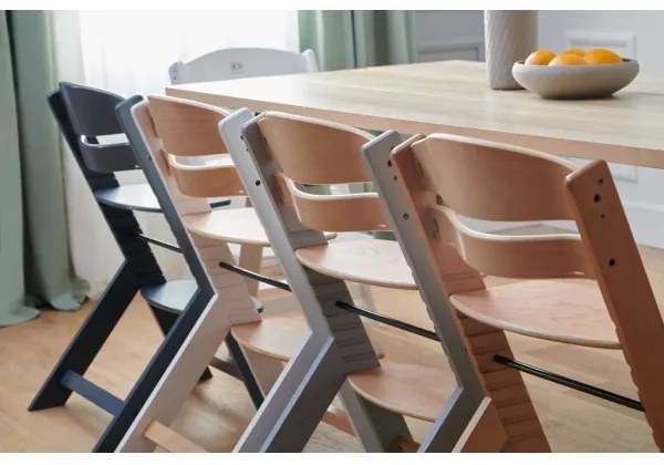 KIDERKRAFT - Sedia da pranzo per bambini con rivestimento ENOCK grigio