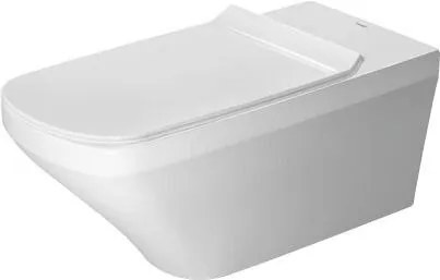 Wc Sospeso a Cacciata senza brida per portatori di handicap senza sedile Bianco Hygieneglaze Durastyle 2559092000 Duravit