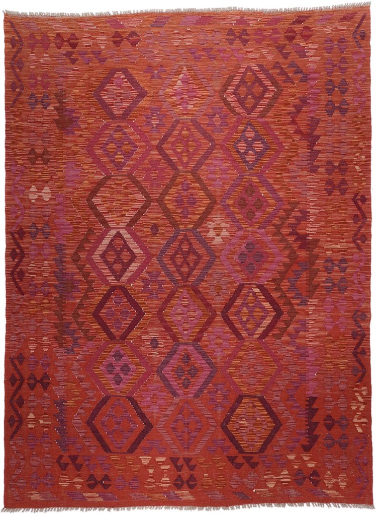 Kilim Tappeto 250x180 (Afghanistan) Tessuto A Mano