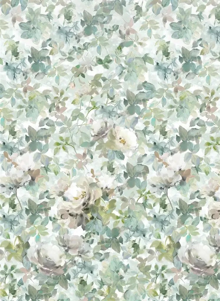Designers Guild Carta da parati Thelmas Garden - Celadon