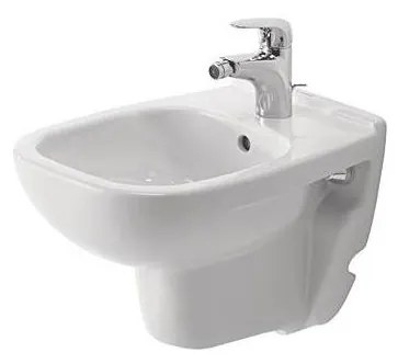Duravit 22371500002 - Bidet sospeso D-CODE in ceramica, bianco lucido
