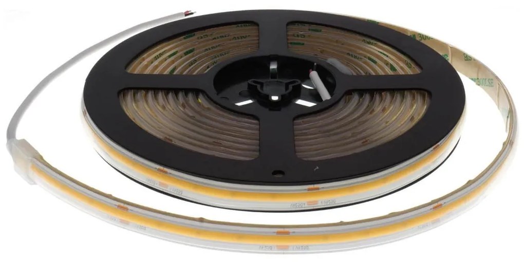 Striscia LED COB 15W/m 24VDC IP67 5m Professional Colore Bianco Freddo 5.700K