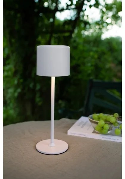 Markslöjd 108658 - LED Dimmerabile rechargeable lampada FILO LED/2W/5V IP44 30 cm bianco