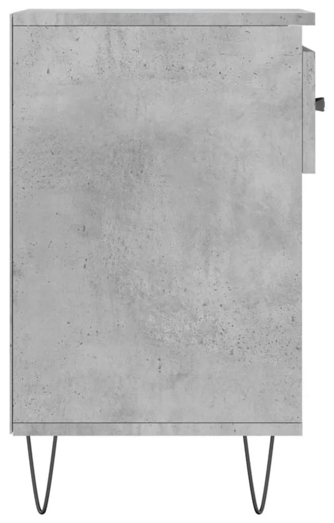 Scarpiera Grigio Cemento 102x36x60 cm in Legno Multistrato