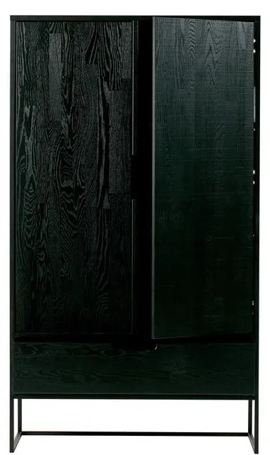 Mobile in frassino nero 85x149 cm Silas - WOOOD