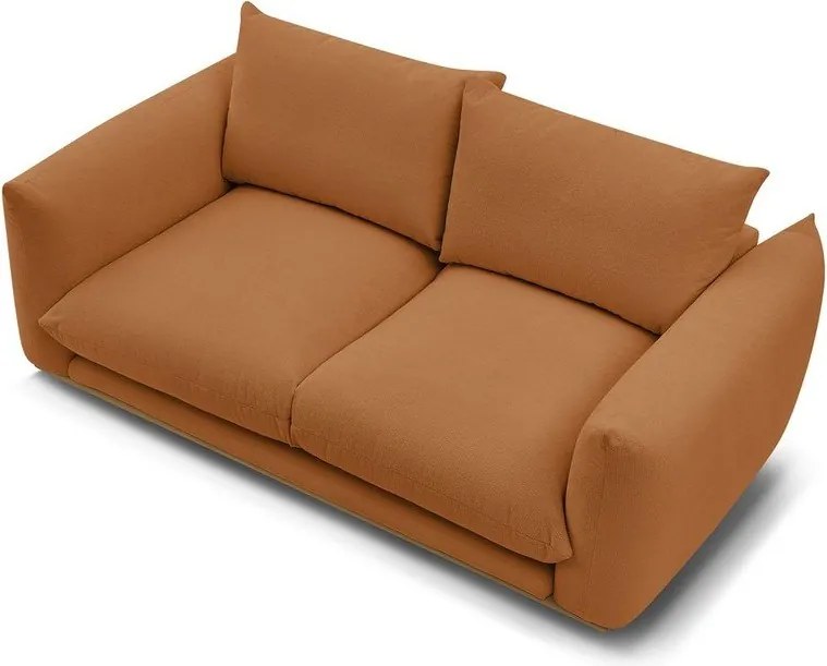Divano arancione 193 cm Ernest – Bobochic Paris