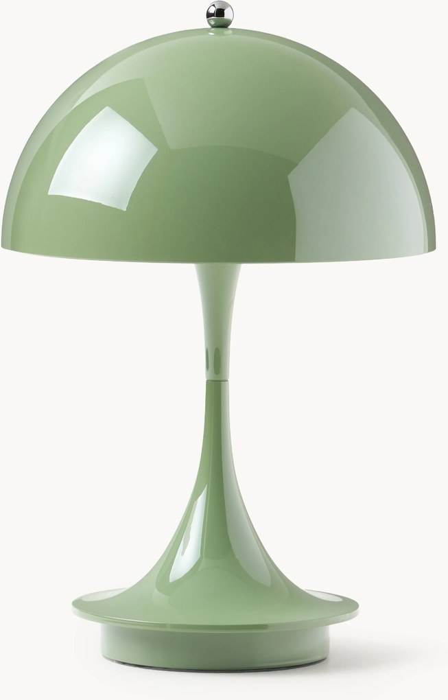Lampada da tavolo portatile a LED con luce regolabile Panthella 160, Design Verner Panton