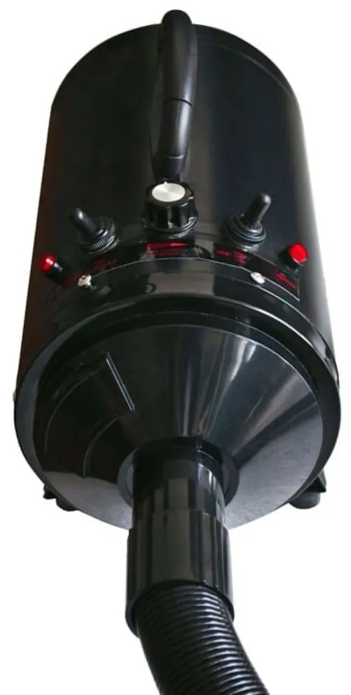 Phon per cani con 3 ugelli nero 2400 w