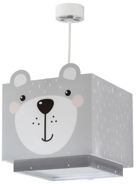 Dalber 64572 - Lampadario per bambini LITTLE TEDDY 1xE27/60W/230V