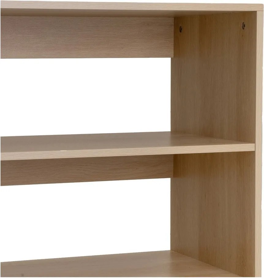 Libreria di colore naturale 80x120x40 cm Naroa – Casa Selección