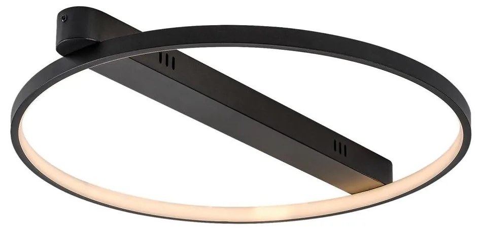 Rabalux 71344 - Plafoniera LED BELIZA 45W/230V 3000K 50x55 cm nera