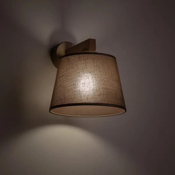 Brilagi - Lampada da parete LATTE SABIA 1xE27/15W/230V pino/marrone