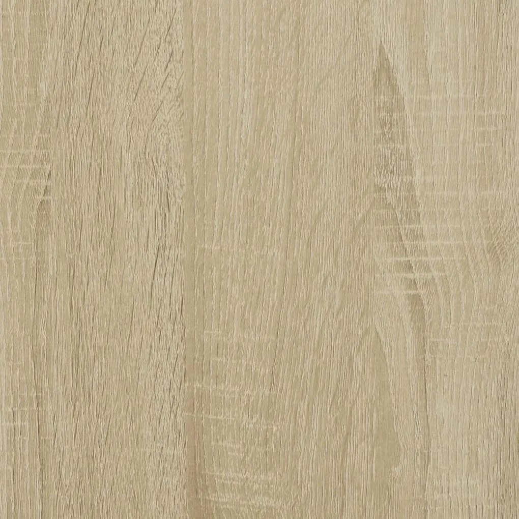 Scarpiera Rovere Sonoma 75x34x112 cm in Legno Multistrato