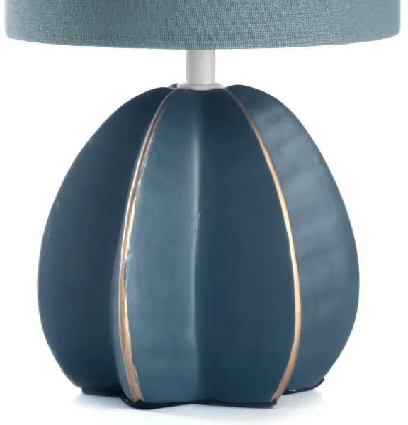 ONLI - Lampada da tavolo CARAMBOLA 1xE14/6W/230V blu