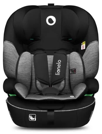 Seggiolino auto Lionelo LEVI i-Size 76-150 cm - Nero Grigio