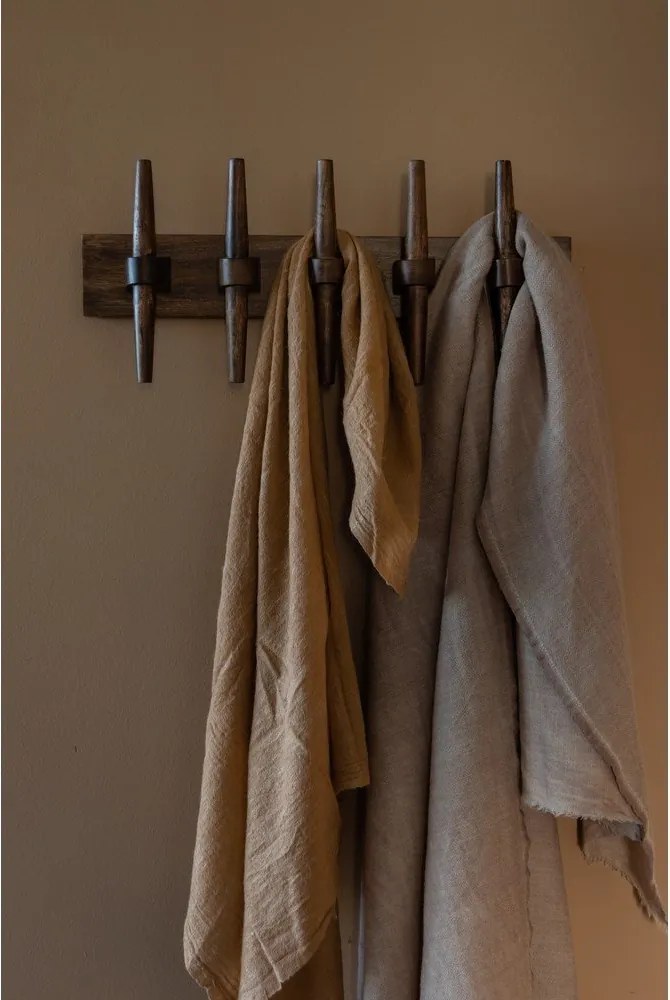 Attaccapanni in legno di mango in colore naturale Jakub - Dutchbone