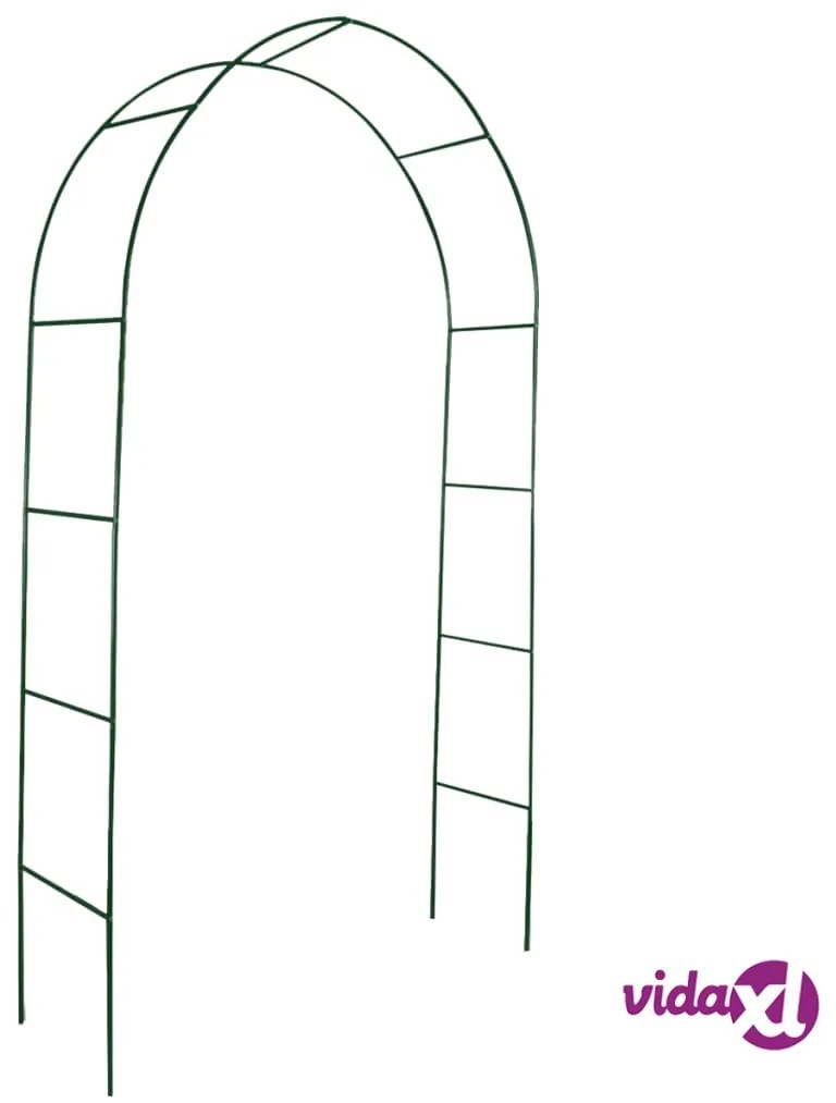 vidaXL Archi da Giardino 2 pz per Piante Rampicanti
