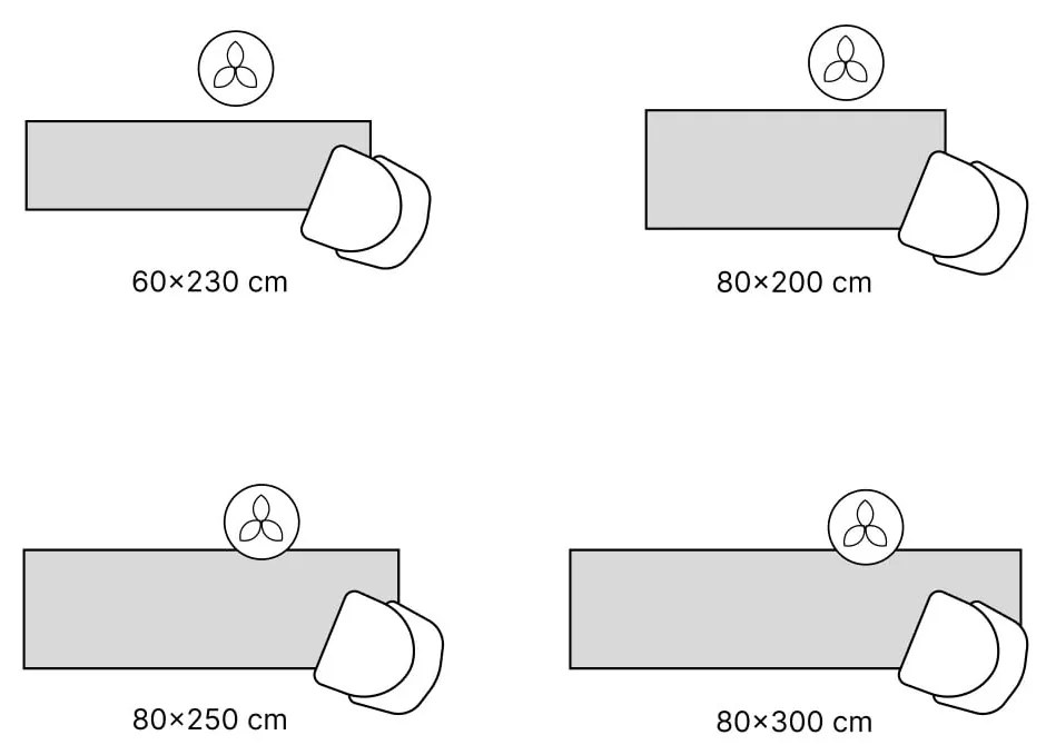 Passatoia avorio 80x300 cm Soft Eide – FD
