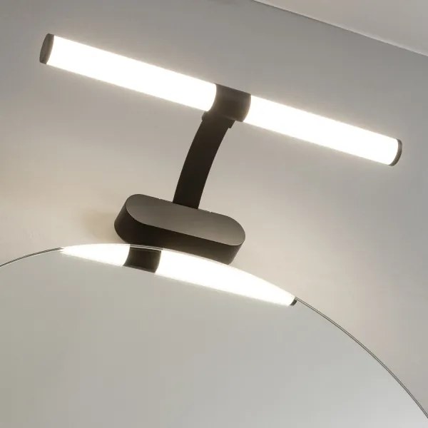 Brilagi - Lampada LED per specchio da bagno TUBEO LED/6W/230V 40 cm IP44 nero