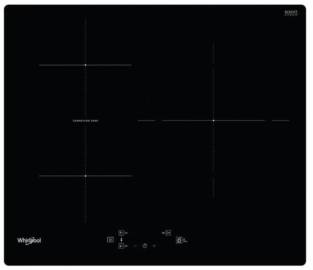 Piano Cottura ad Induzione Whirlpool Corporation WB Q4860 NE 59 cm 7200 W