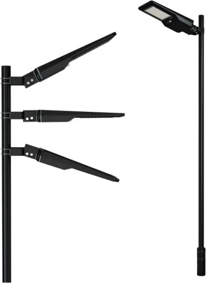 Lampione stradale solare LED con sensore STREET LED/20W/7,4V 3000/4000/6000K IP65 5400 mAh