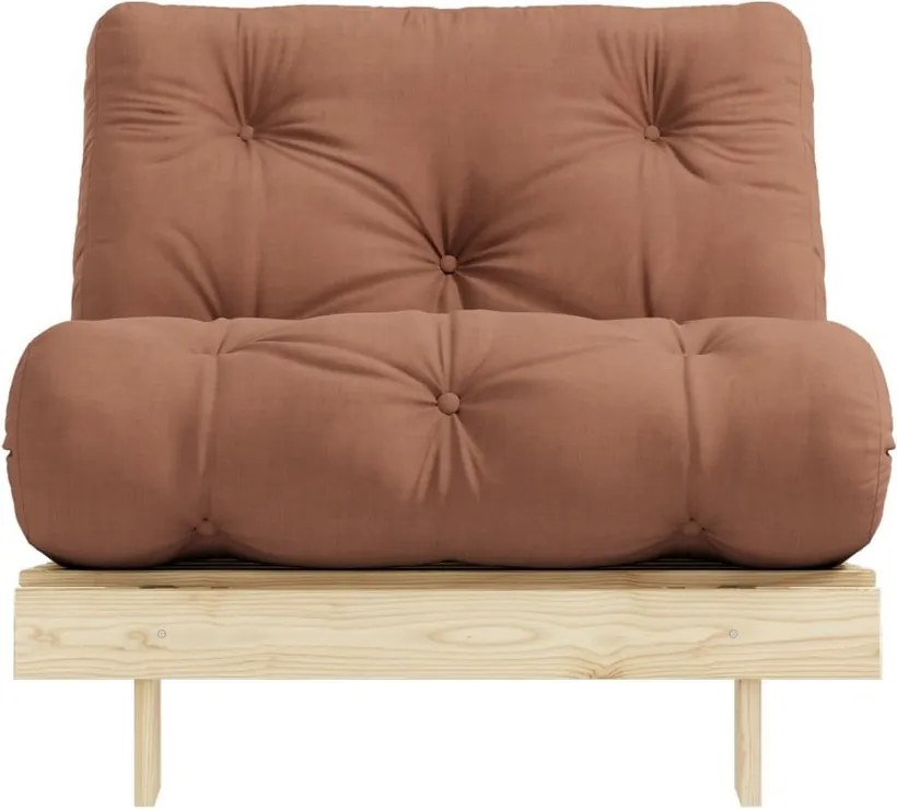 Sedia variabile Marrone grezzo/argilla Roots - Karup Design