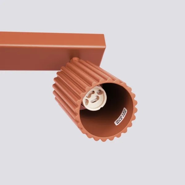 Brilagi - Faretto CRESTO 2xGU10/10W/230V rosso