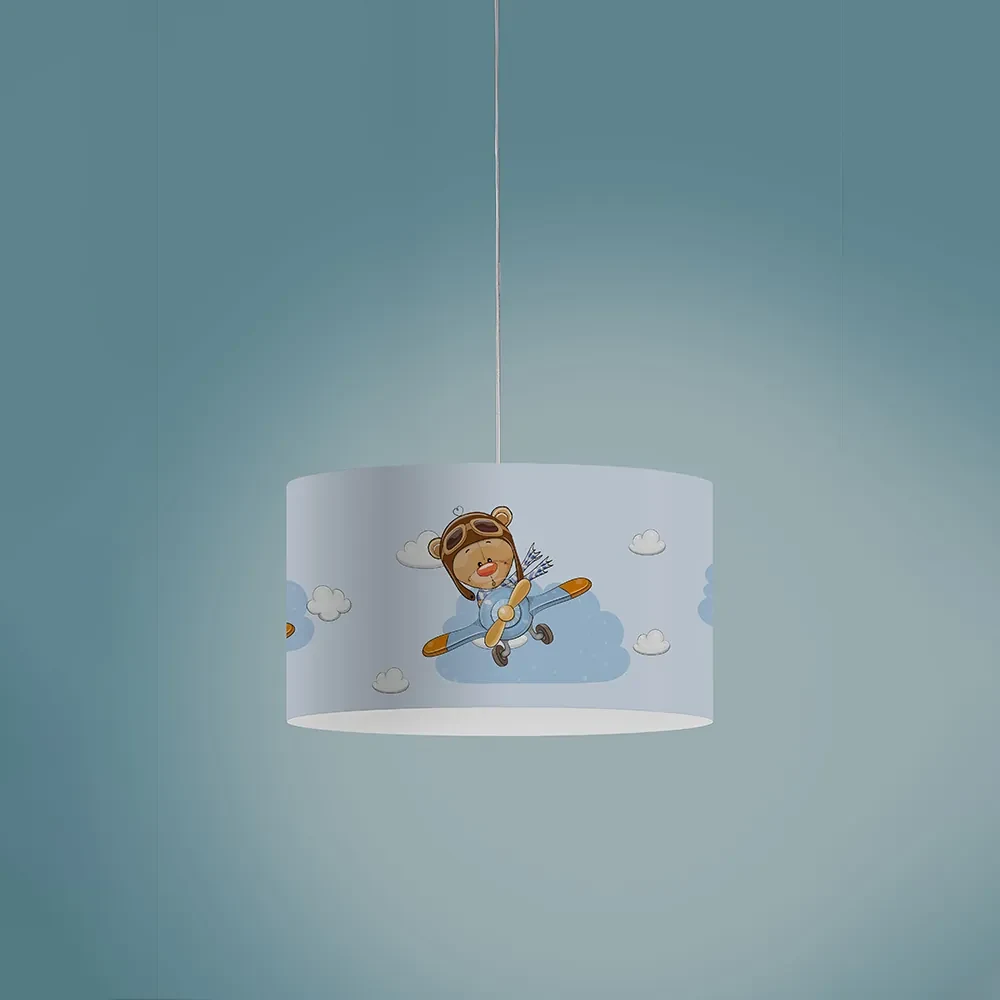 Sospensione Moderna 1 Luce In Polilux Xxl Decokids Fly Made In Italy
