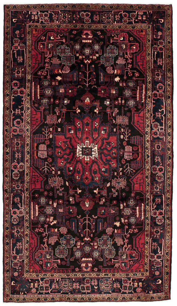 Nahawand Tappeto persiano 320 x 180 Blu (Iran) Annodato A Mano