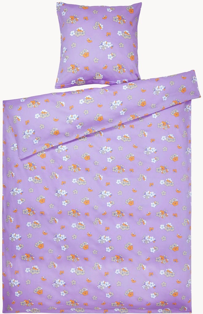 Set copripiumino in raso di cotone Grand Pleasantly
