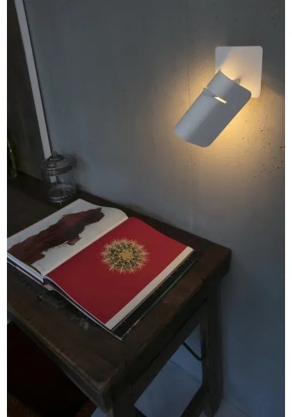 FARO 62130 - Lampada da parete SMILE 1xE27/15W/230V bianco