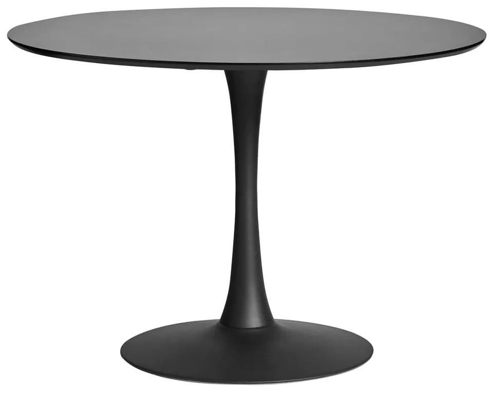 Tavolo da pranzo rotondo nero , ⌀ 110 cm Oda - Marckeric